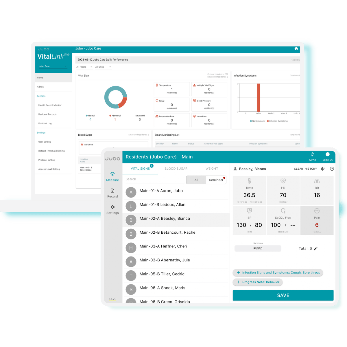 jubo_health_technologies_VitalLink_app_desk